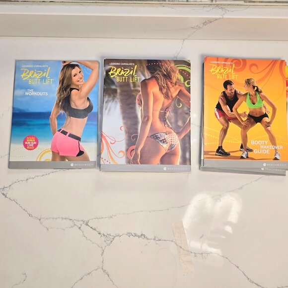 Leandro Carvalho BeachBody Brazil Butt Lift - 3 DVD Set with Guide - Picture 2 of 6